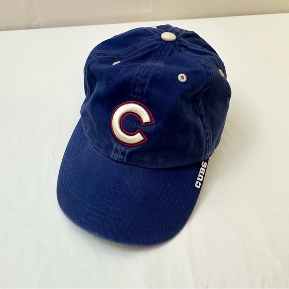 Chicago Cubs MLB Baseball Hat Cap Blue Embroidered Logo Adjustable - Picture 5 of 9